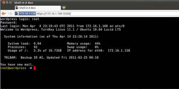 Shell In A Box asustor NAS App